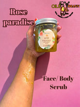 Load image into Gallery viewer, Rose Paradise Face/Body Scrub