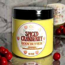 Load image into Gallery viewer, Winter Wonderland Collection Bundle ( Spiced Cranberry Body Butter & Body Scrub)