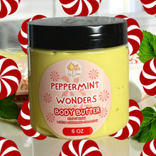 Load image into Gallery viewer, Winter Wonderland Collection Bundle ( Peppermint Body Butter & Body Scrub)