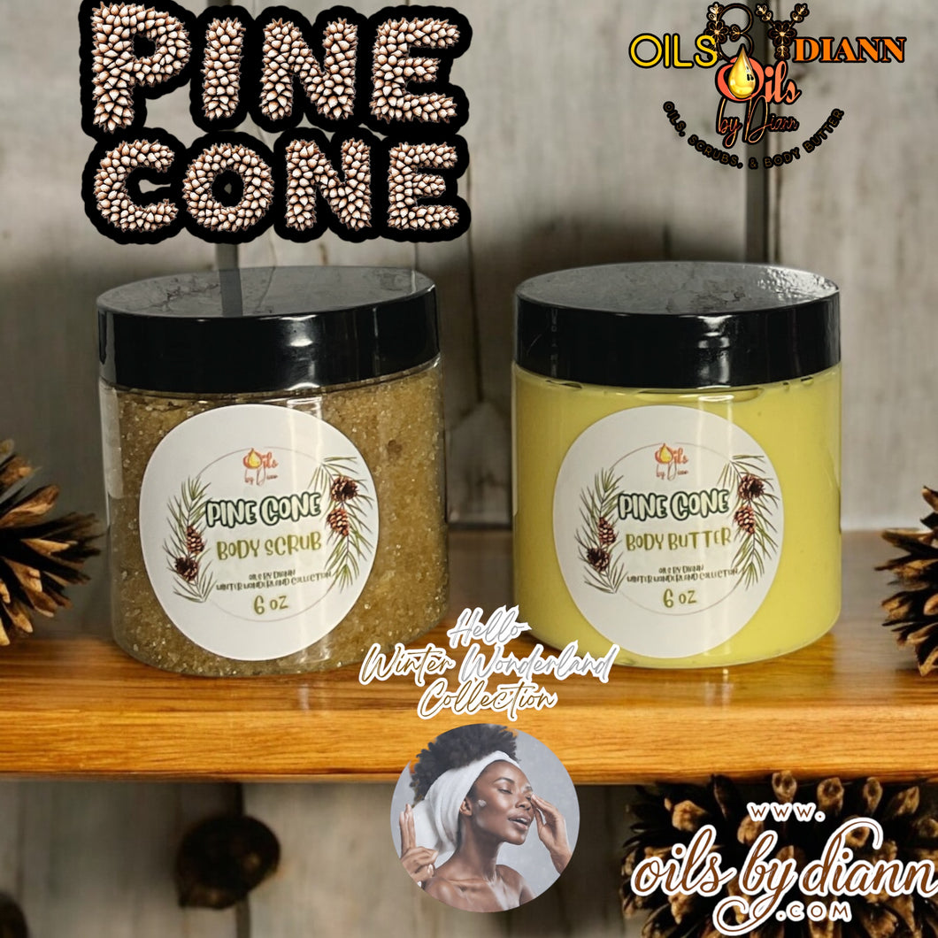 Winter Wonderland Collection Bundle (Pine Cone Body Butter & Body Scrub)