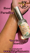 Load image into Gallery viewer, Rose Paradise Rose Water  Facial Toner Mist
