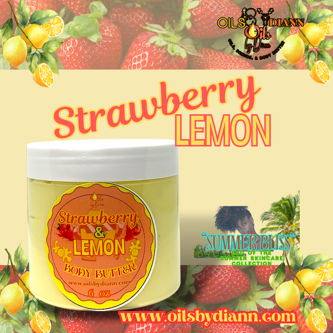 Strawberry Lemon Body Butter