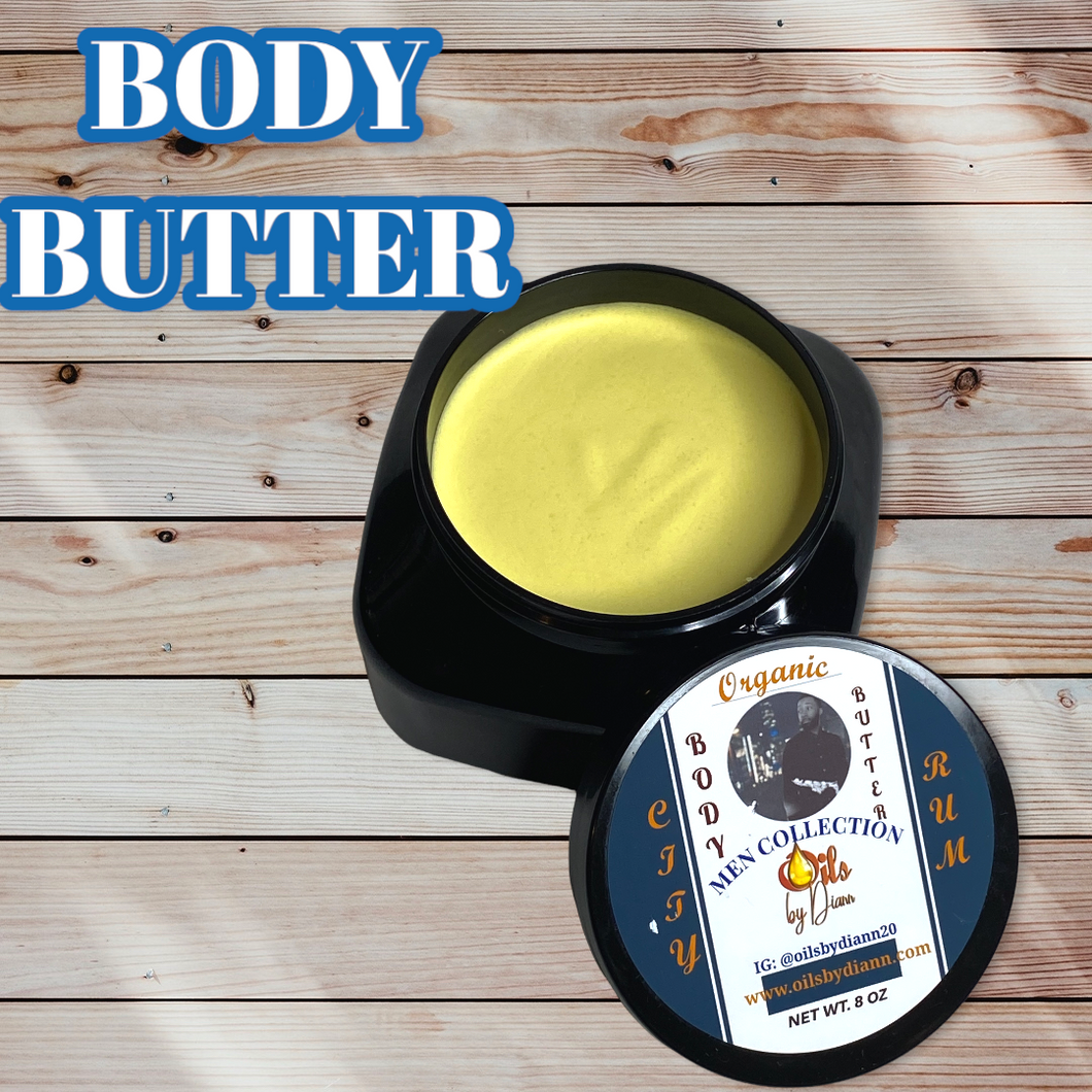 City Rum Men Body Butter