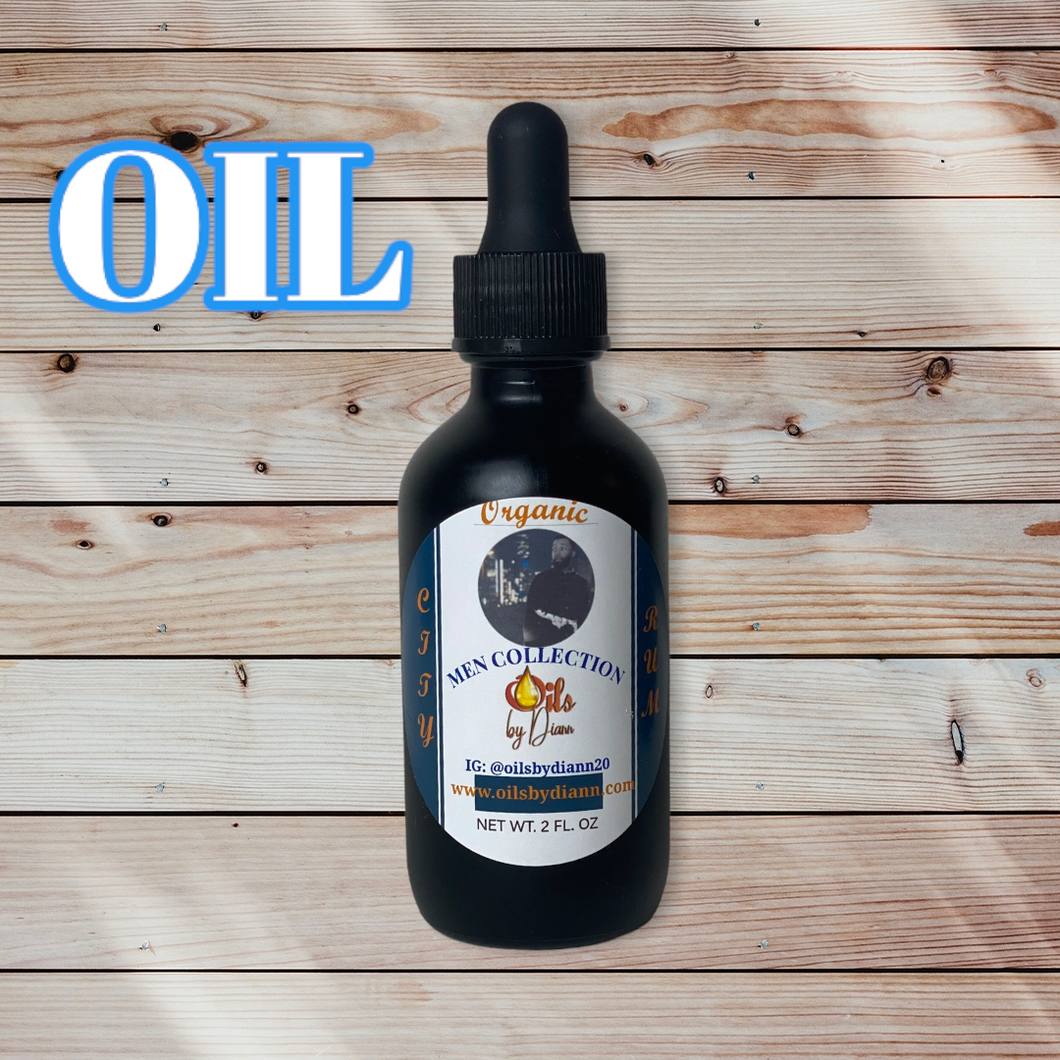 City Rum Men Body Oil